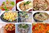 9 la maggior parte delle insalate deliziose su ogni tavolo