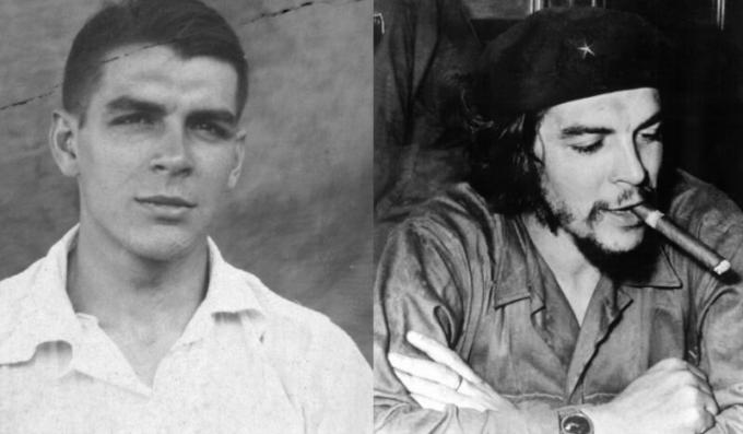 Che Guevara nella sua giovinezza.