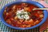 Una ricetta semplice e veloce del borscht: come cucinare in 20 minuti